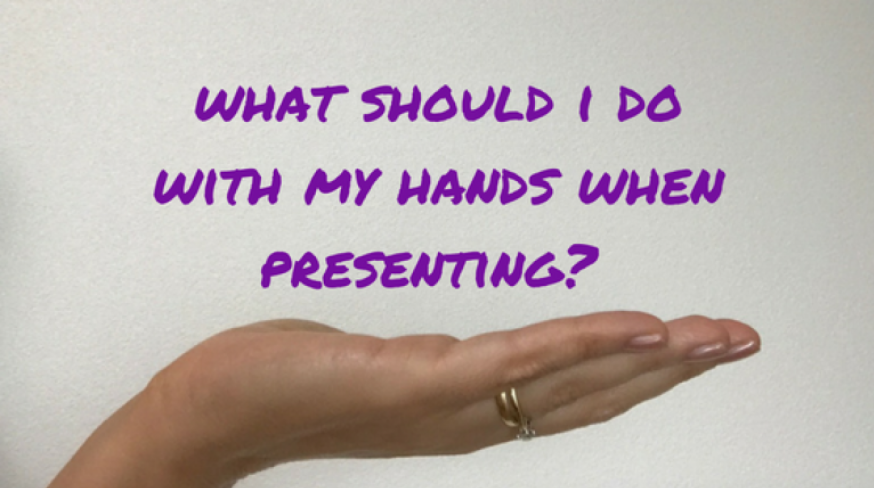 What Should I Do With My Hands When Presenting?