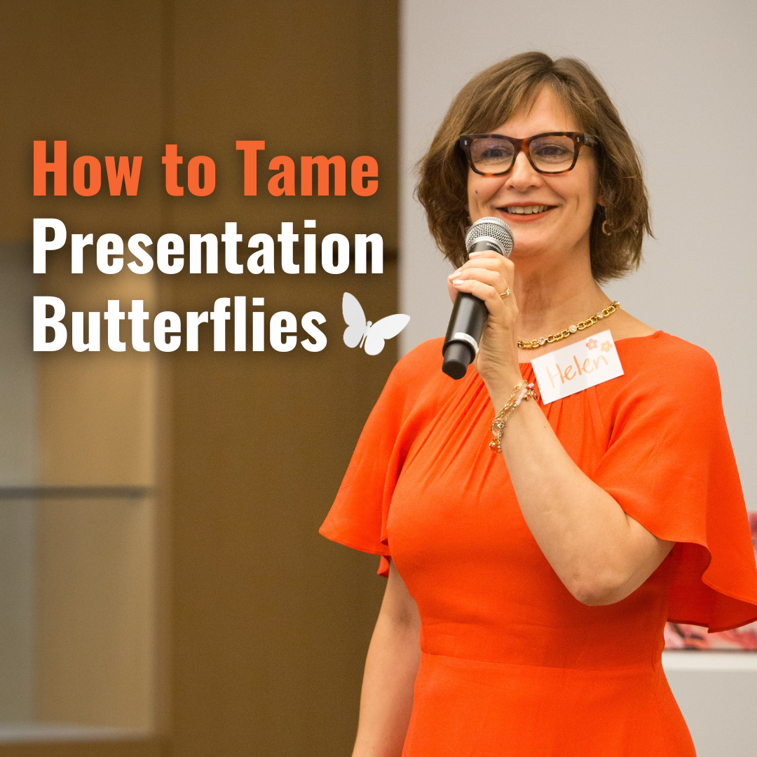 Speak Easy: How to Tame Presentation Butterflies