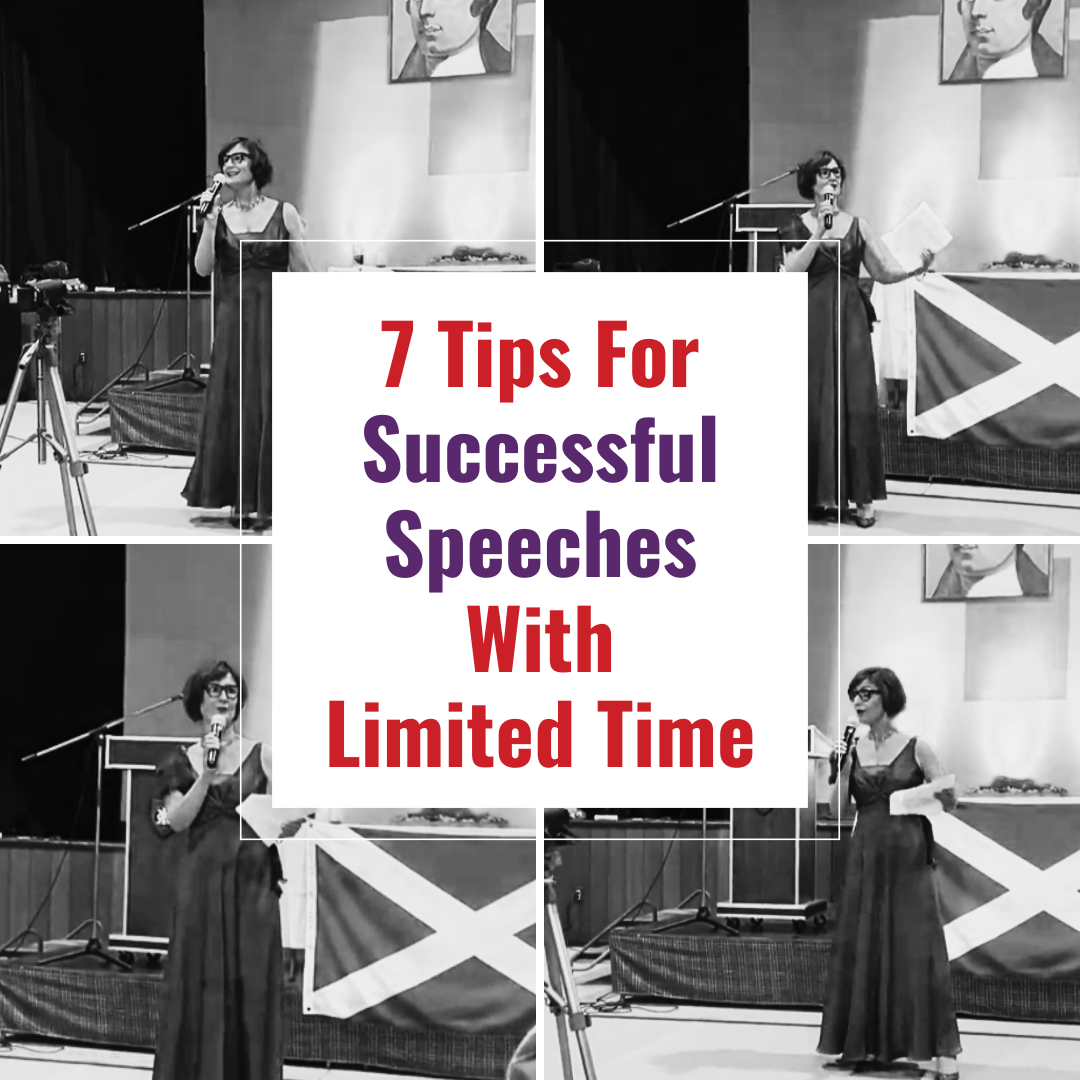 7 Tips For Successful Speeches With Limited Time